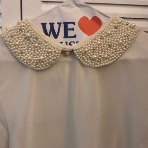 Vintage collar blouse